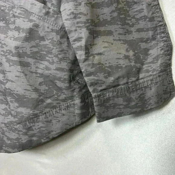 Eddie Bauer Button Up Women's Medium Jacket Cotton Spandex  Outdoor Camo Light - Picture 5 of 9